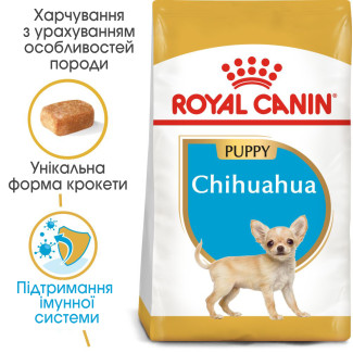 Royal Canin Chihuahua Puppy (Роял Канин Чихуахуа Паппи) сухой корм для щенков породы чихуахуа до  8 месяцев, 500 г