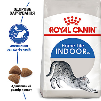 Royal Canin INDOOR сухой корм для кошек, живущих в помещении, 4 кг