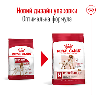 Сухой корм для собак средних пород Royal Canin Medium, 4 кг