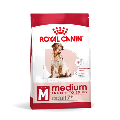 Сухий корм для собак середніх порід старше 7 років Royal Canin Medium Adult 7+