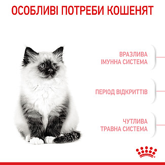 Royal Canin  KITTEN сухой корм для котят от 4 до 12 месяцев, 4 кг