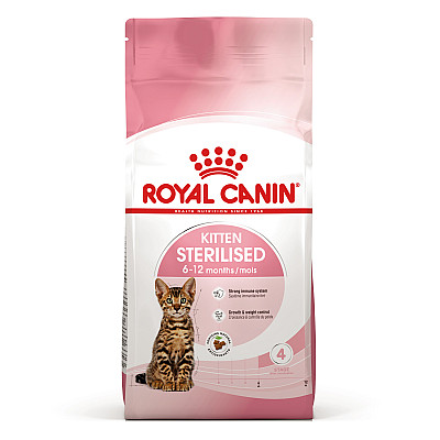 Сухий корм для стерилізованих кошенят Royal Canin Kitten Sterilised 