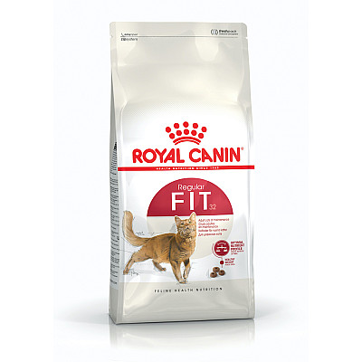 Сухой корм для взрослых кошек в хорошей форме Royal Canin Fit